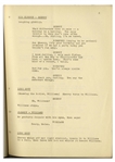 Moe Howard's 34pp. Script Dated January 1939 for The Three Stooges Film ''Three Sappy People'', With Working Title ''Three Sloppy People'' -- Paper Loss to Back Cover, Else Very Good Plus Condition